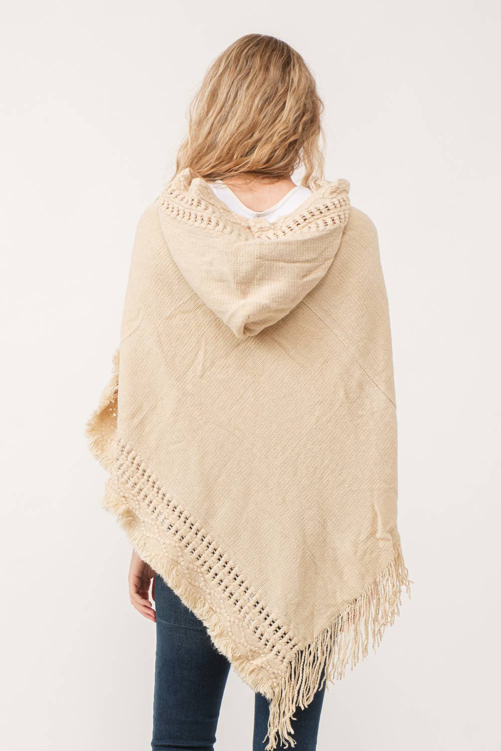 Poncho | Cream