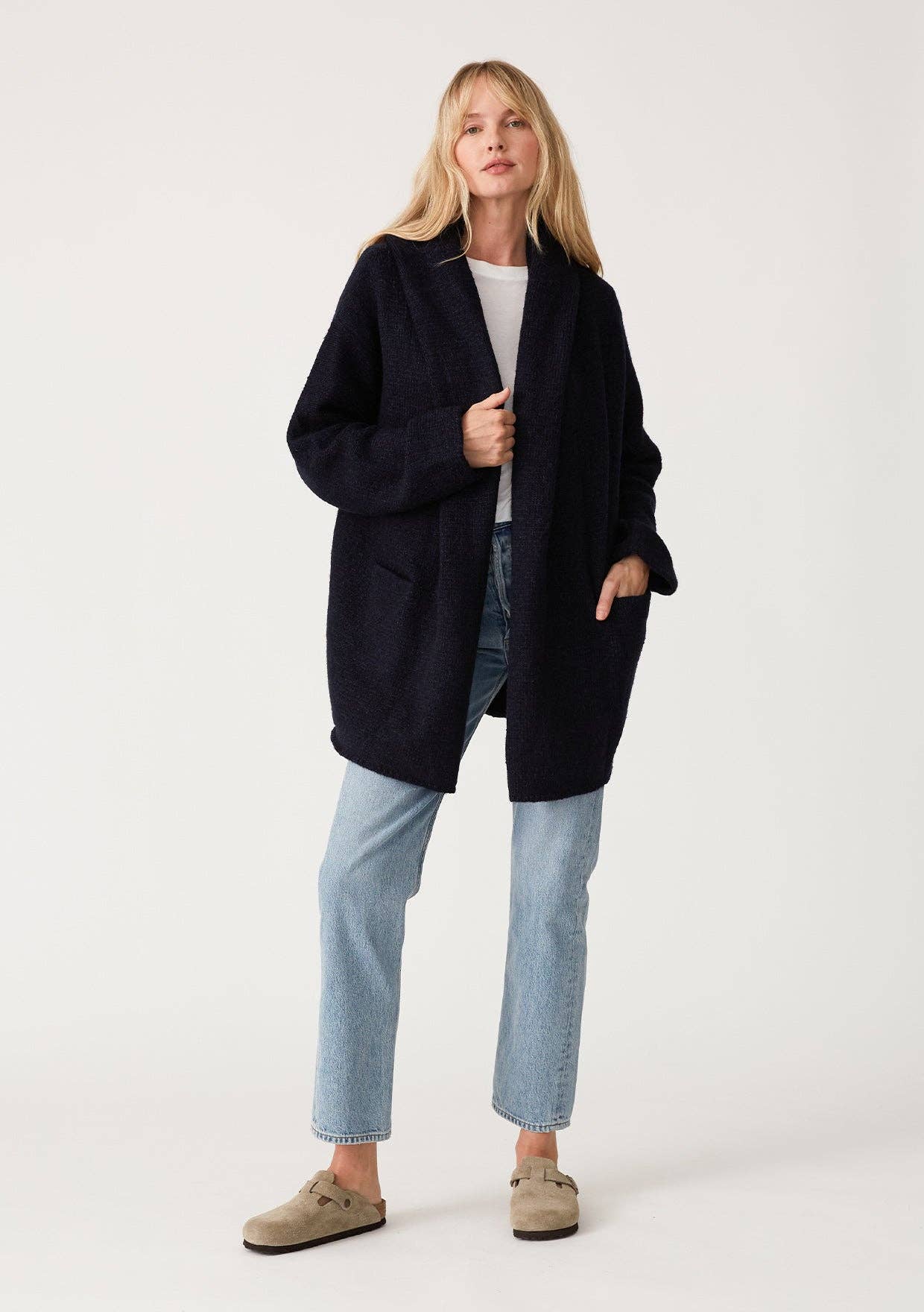 Hooded Sweater | Navy