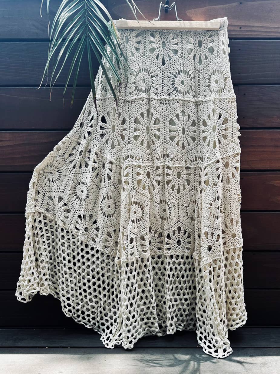 Crochet Maxi Skirt
