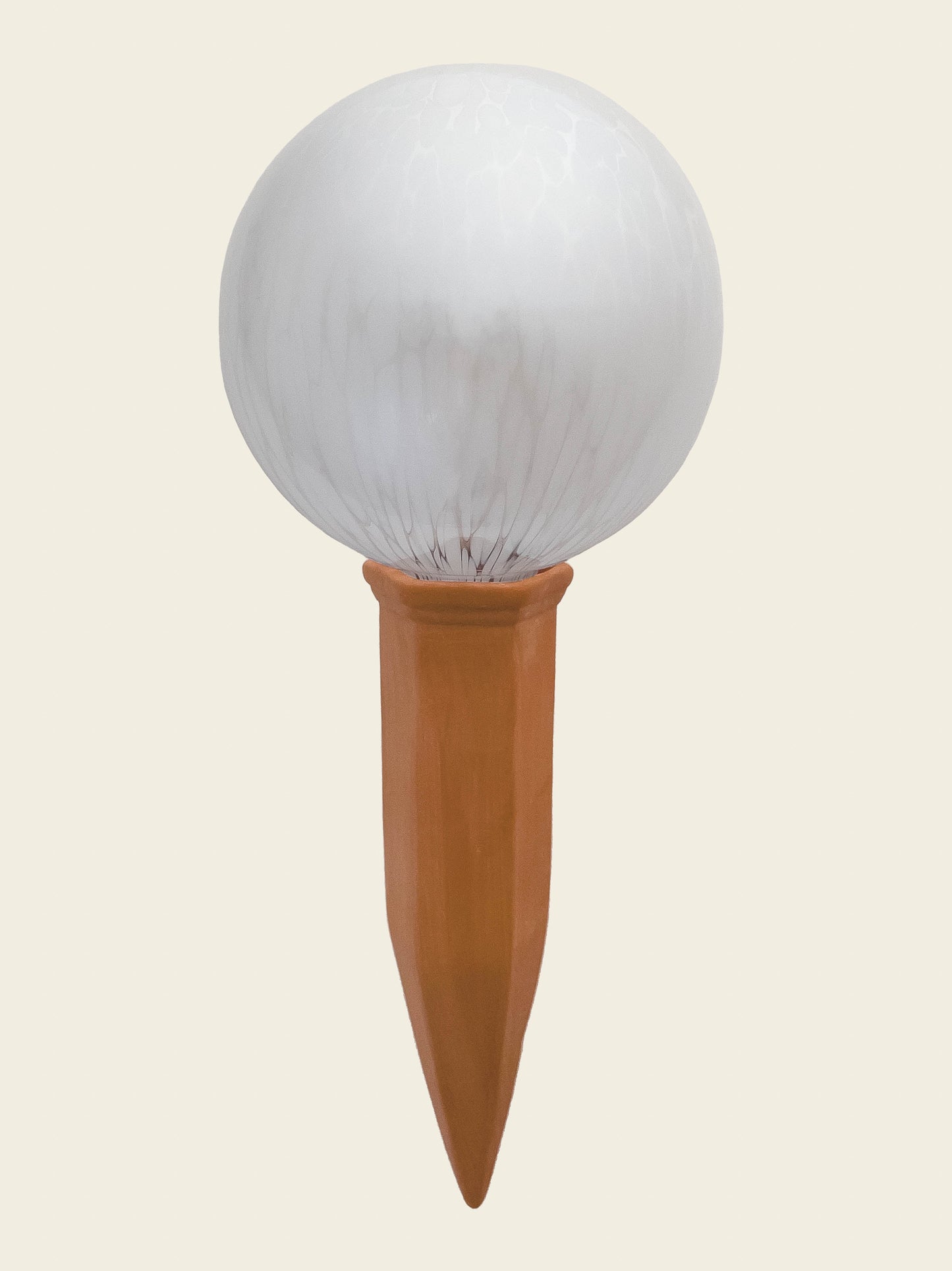 12cm Spring Globe | Cloud Iridescent