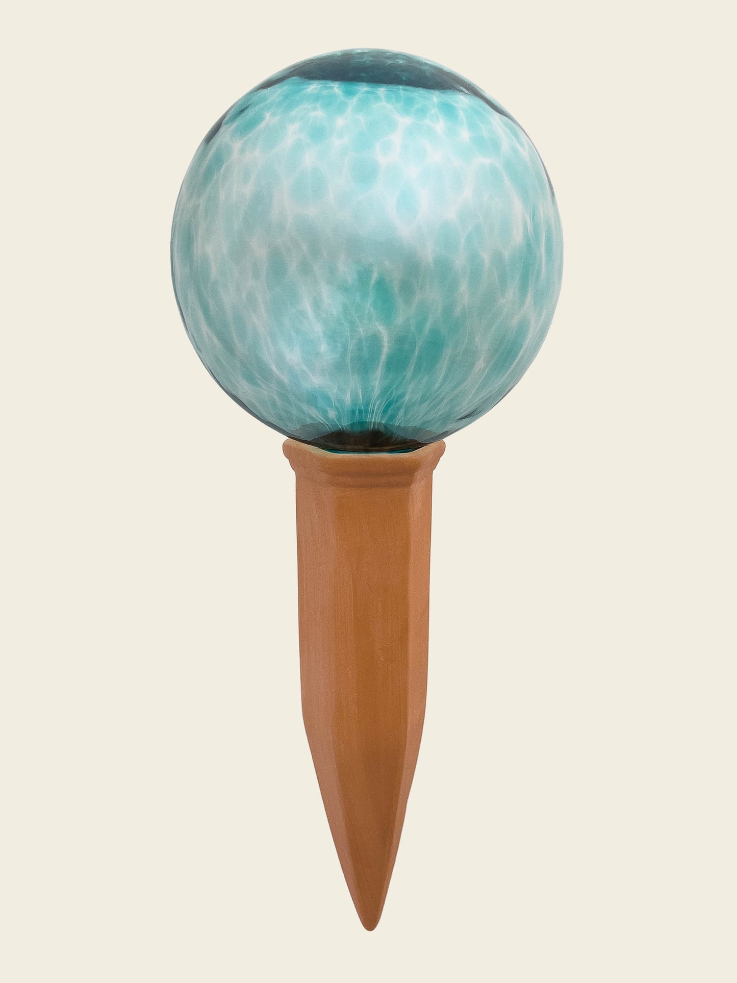 12cm Spring Globe | Turquois Iridescent