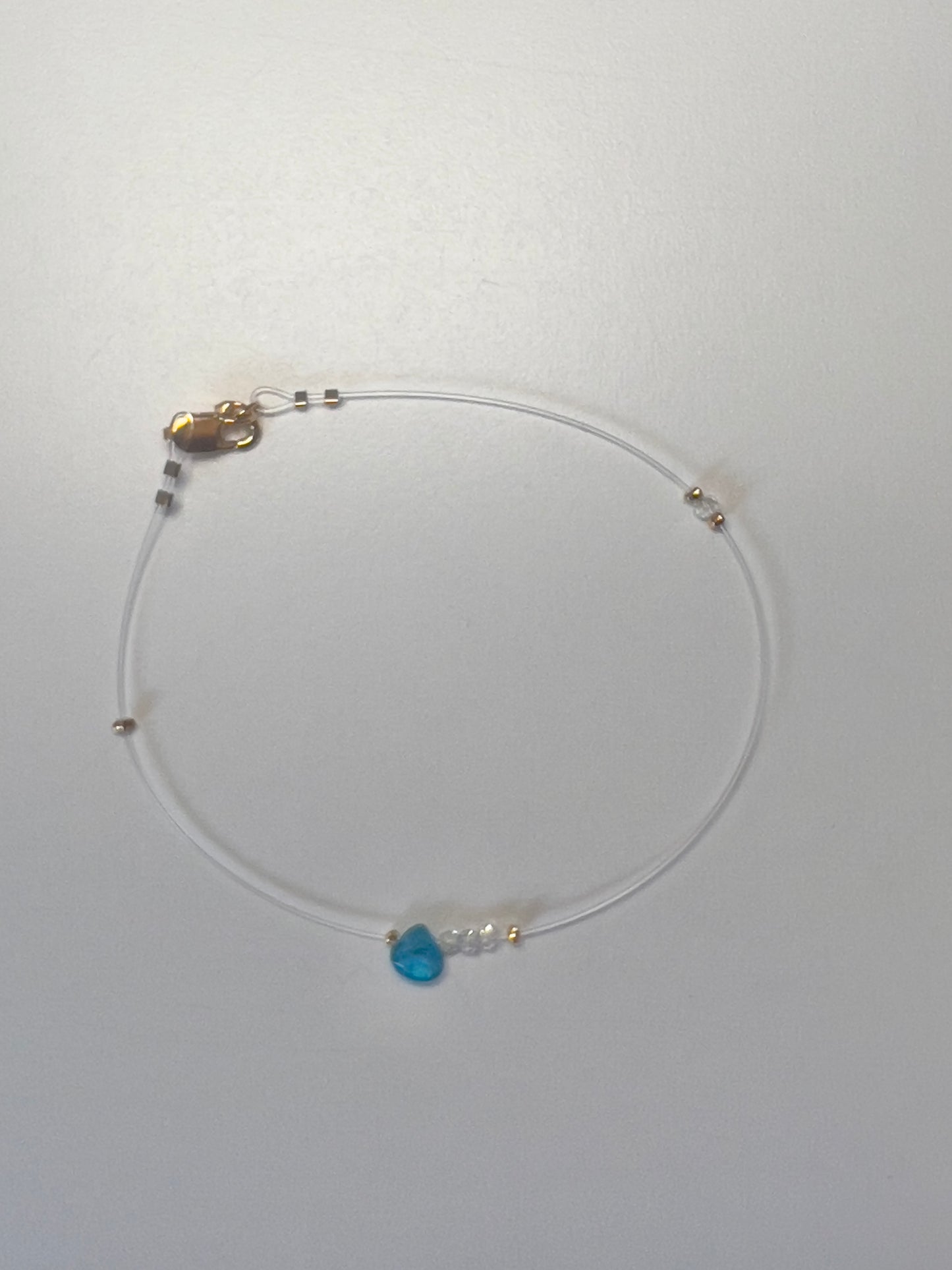 Handmade Bracelet | Apatite Blue