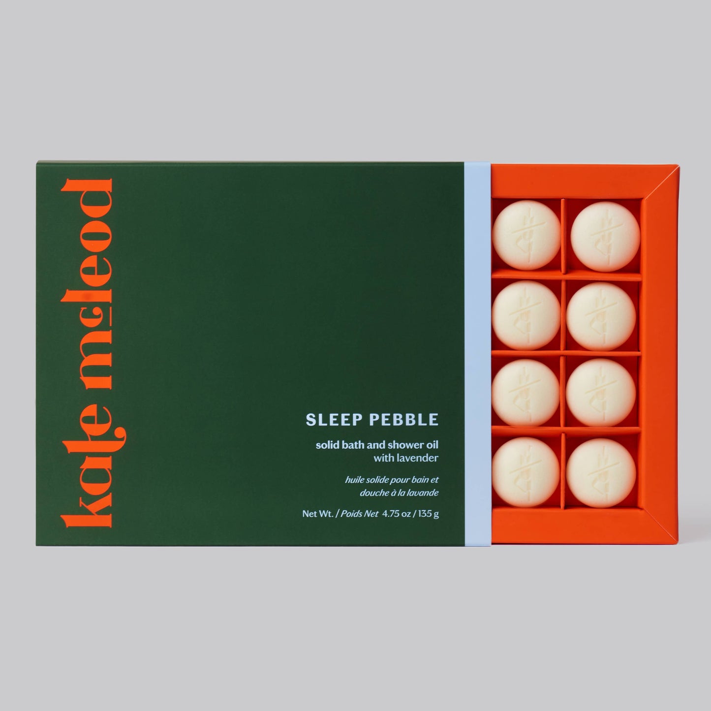 Sleep Pebble | Deep Moisturizing Solid Bath & Shower Oil: Tray of 20
