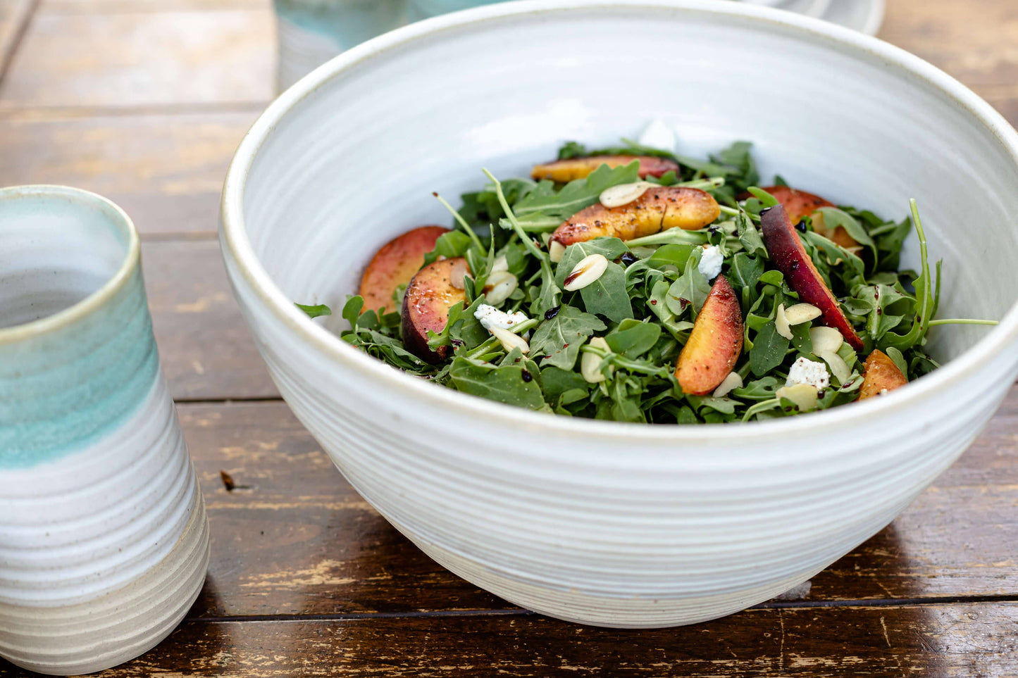 Large Ceramic Serving Bowl | White