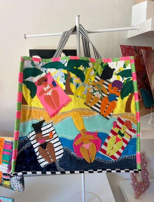 Handmade Patchwork Bag | La Limoncello