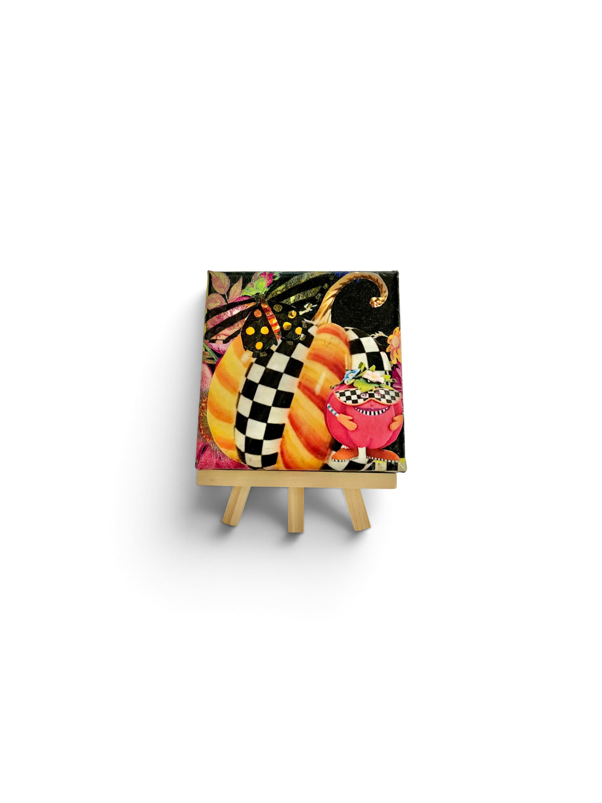 Mixed Media Art | Mr. Pumpkin