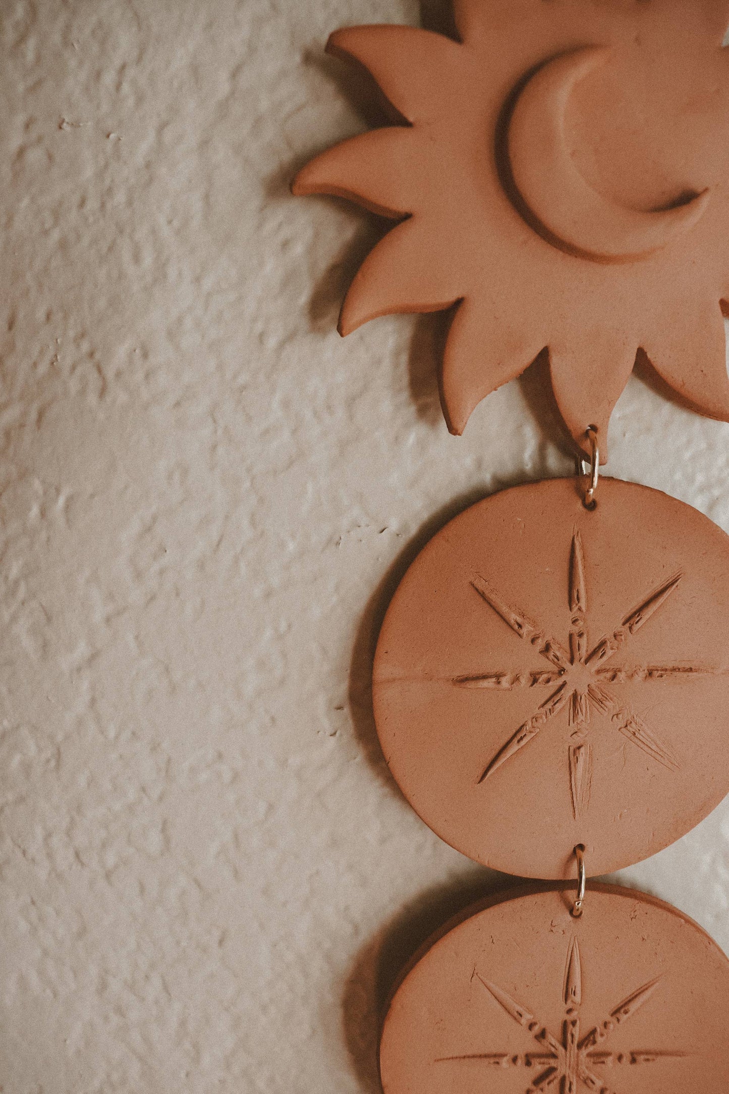 Wall Decor | Sun + Moon | Terracotta