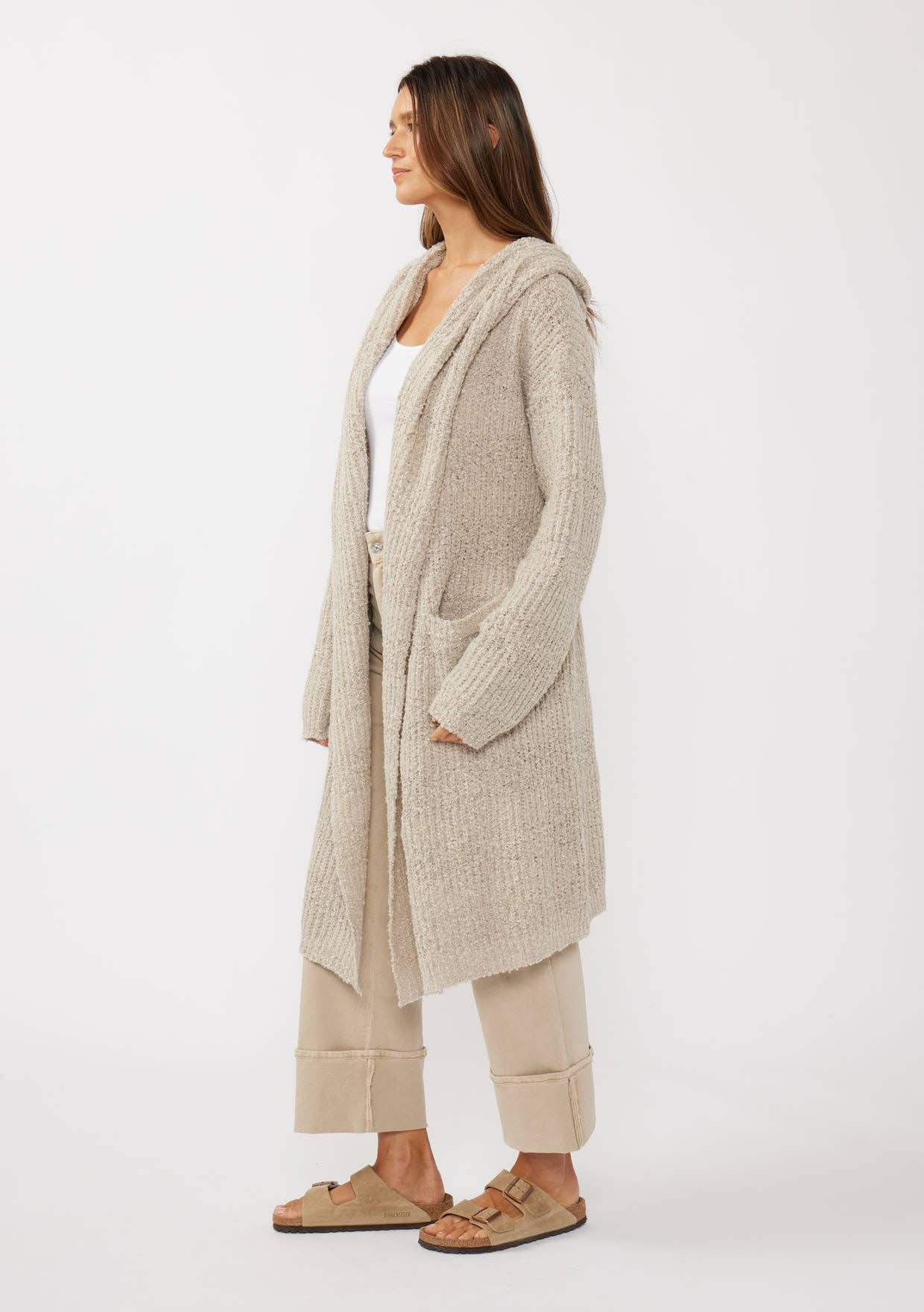 Hooded Sweater | Light Grey