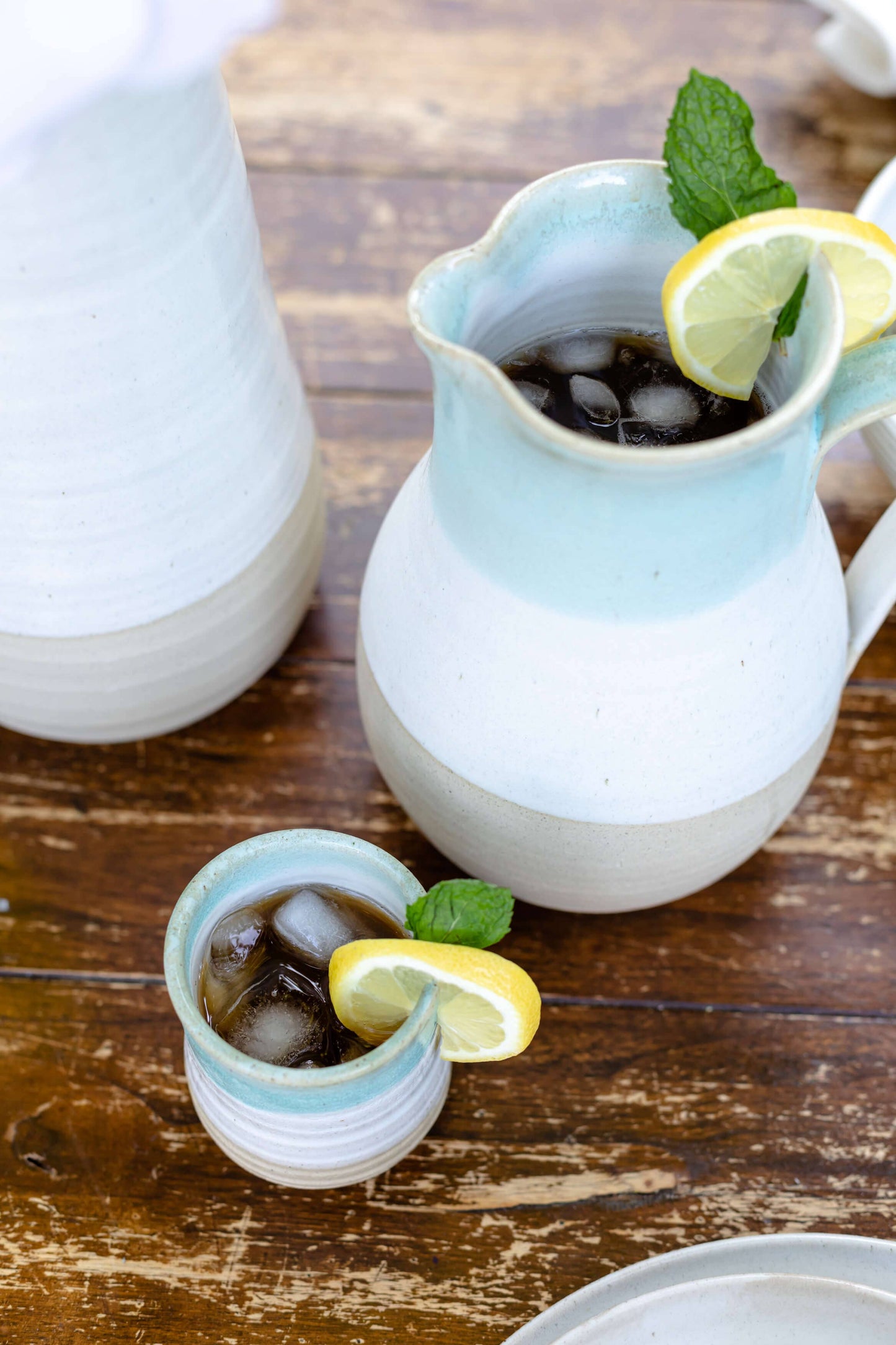 Classic Ceramic Pitcher | White