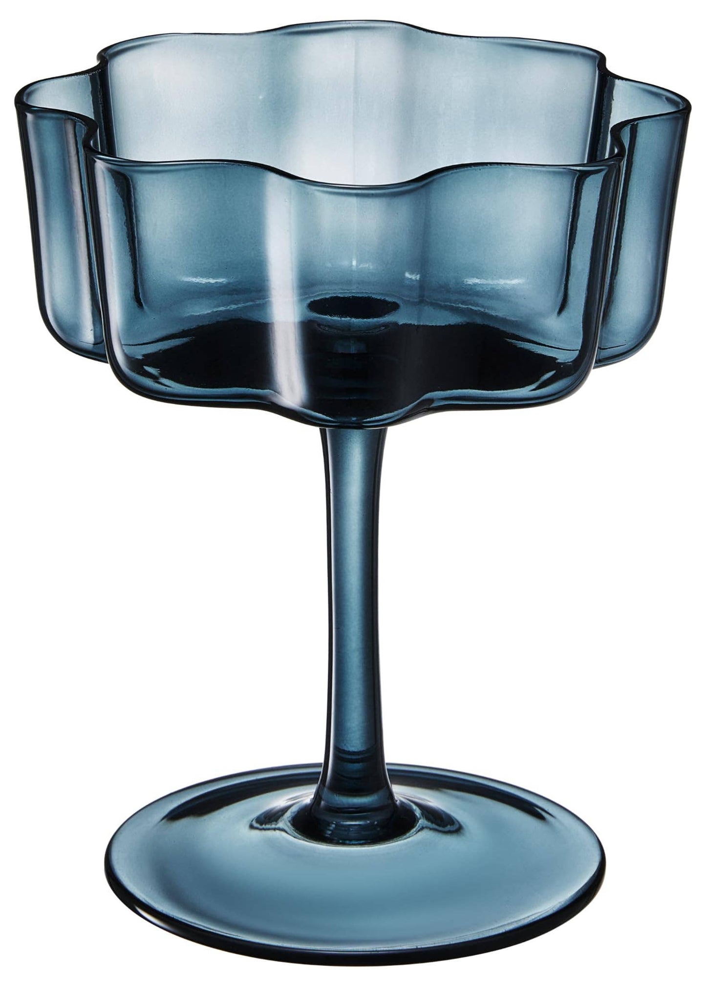 Wavy Coupe Glasses