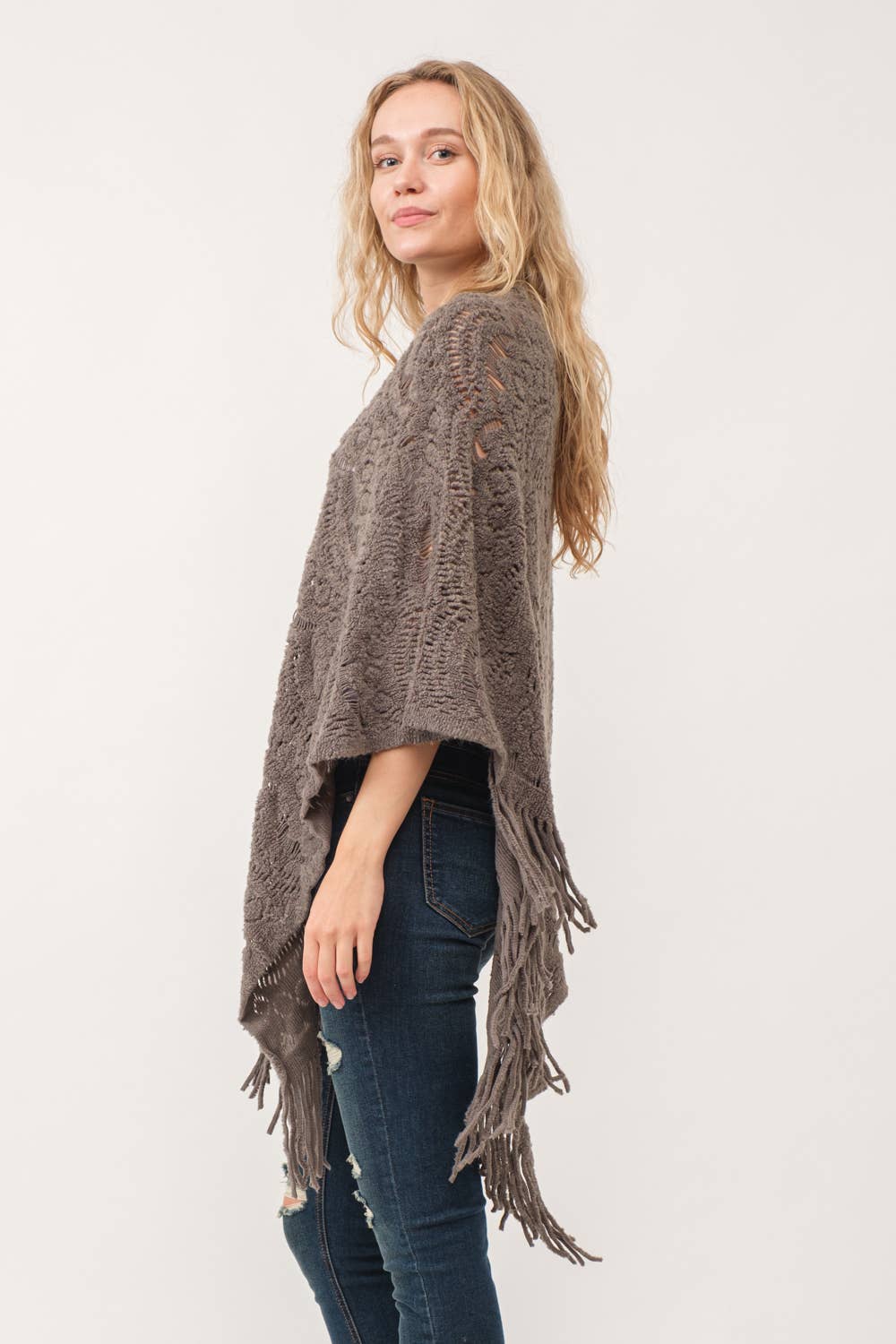 Poncho | Grey