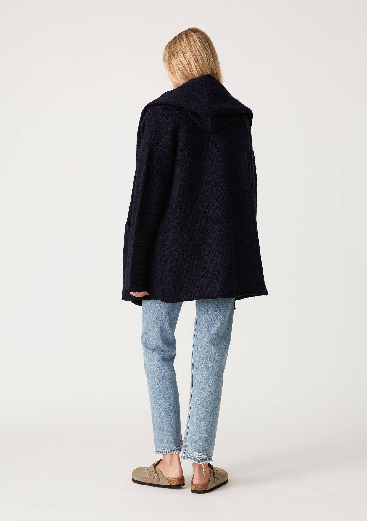 Hooded Sweater | Navy
