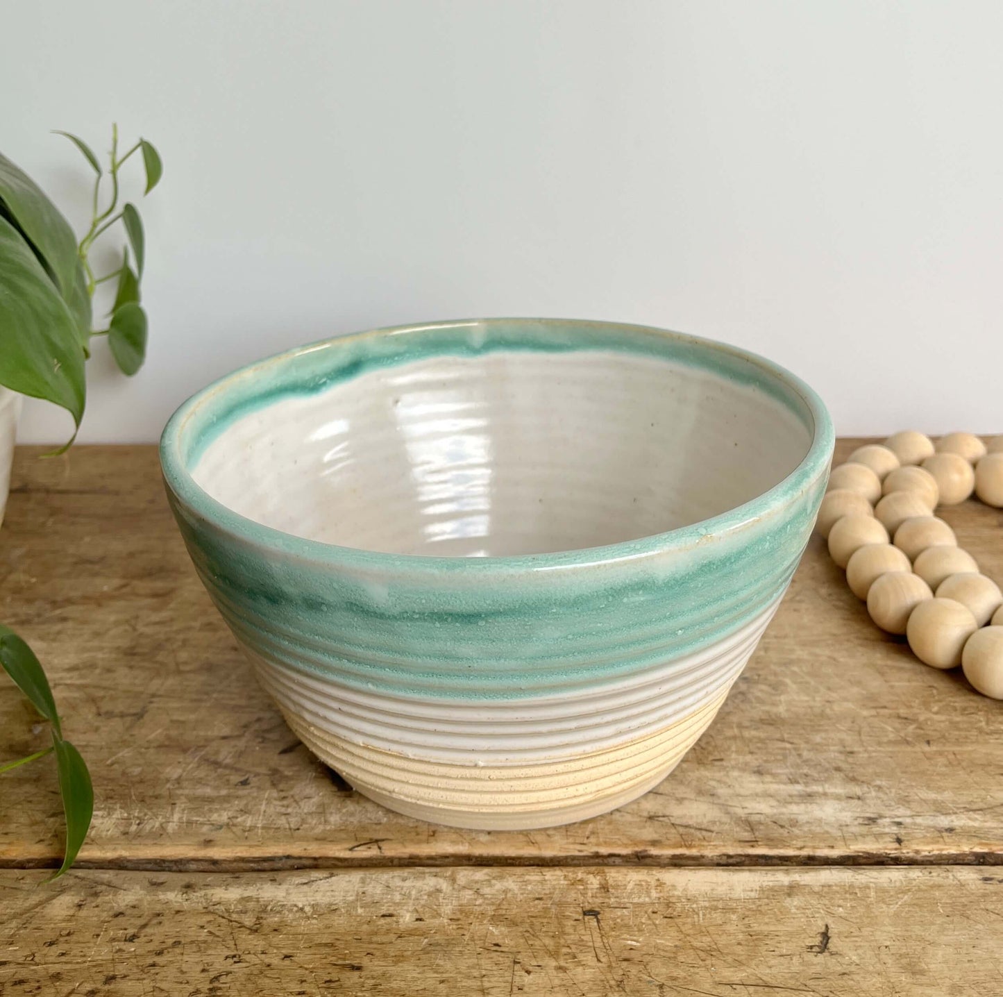 Small Ceramic Serving Bowl | White