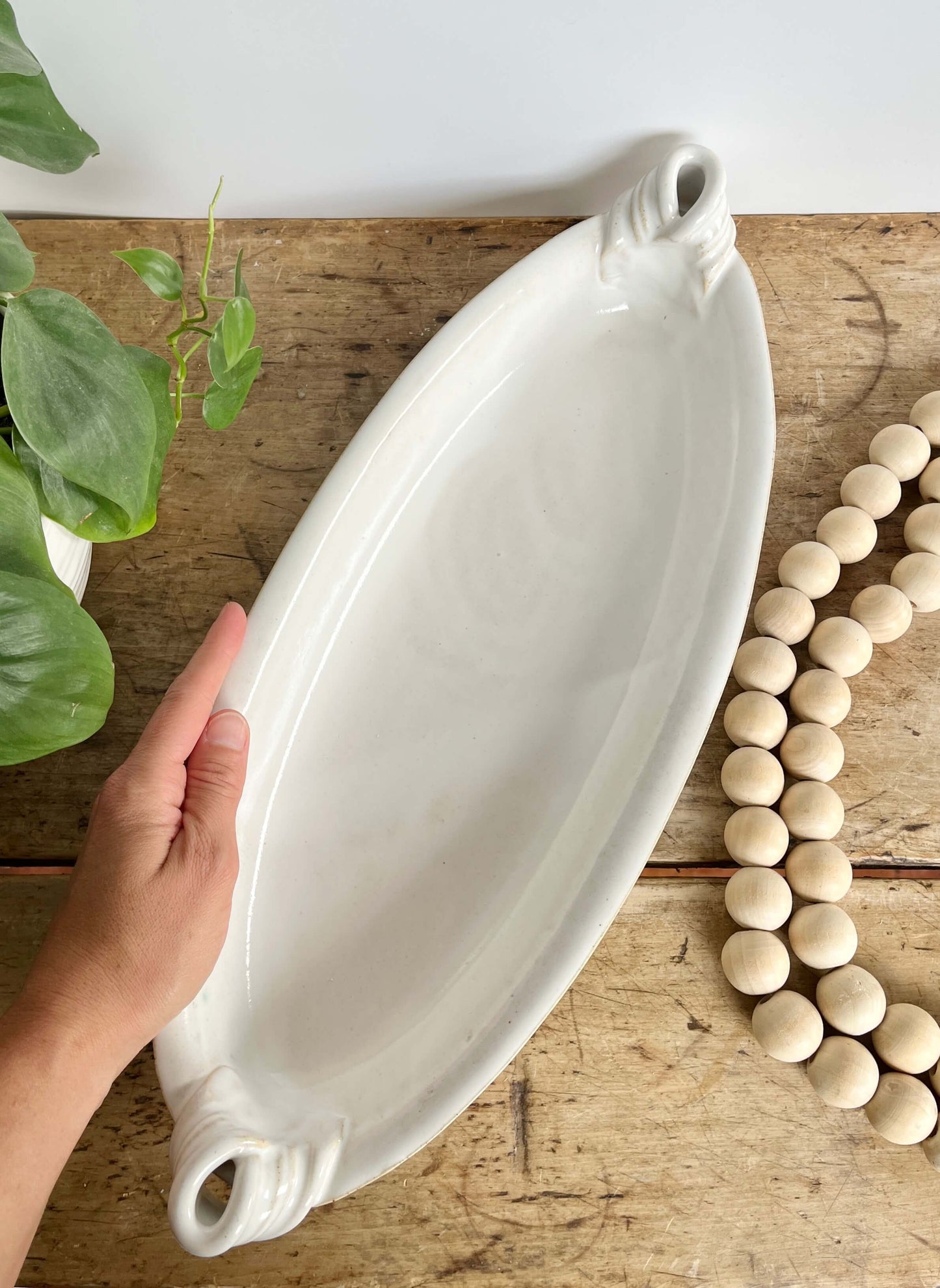 Ceramic Fish Baker | White
