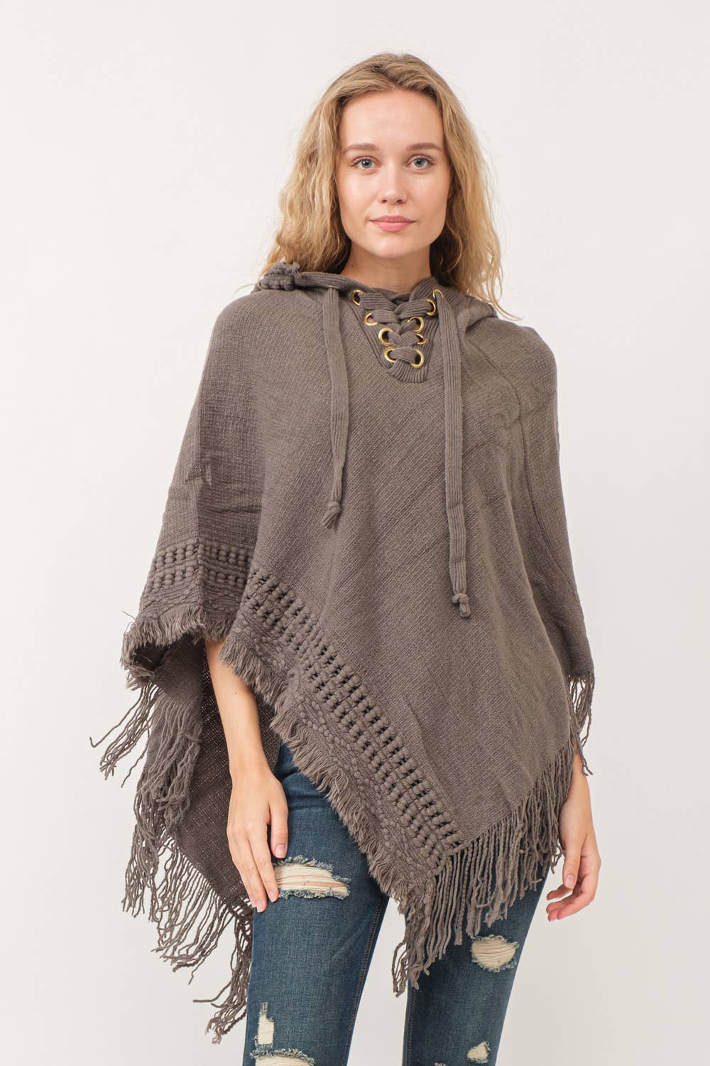 Poncho | Cream