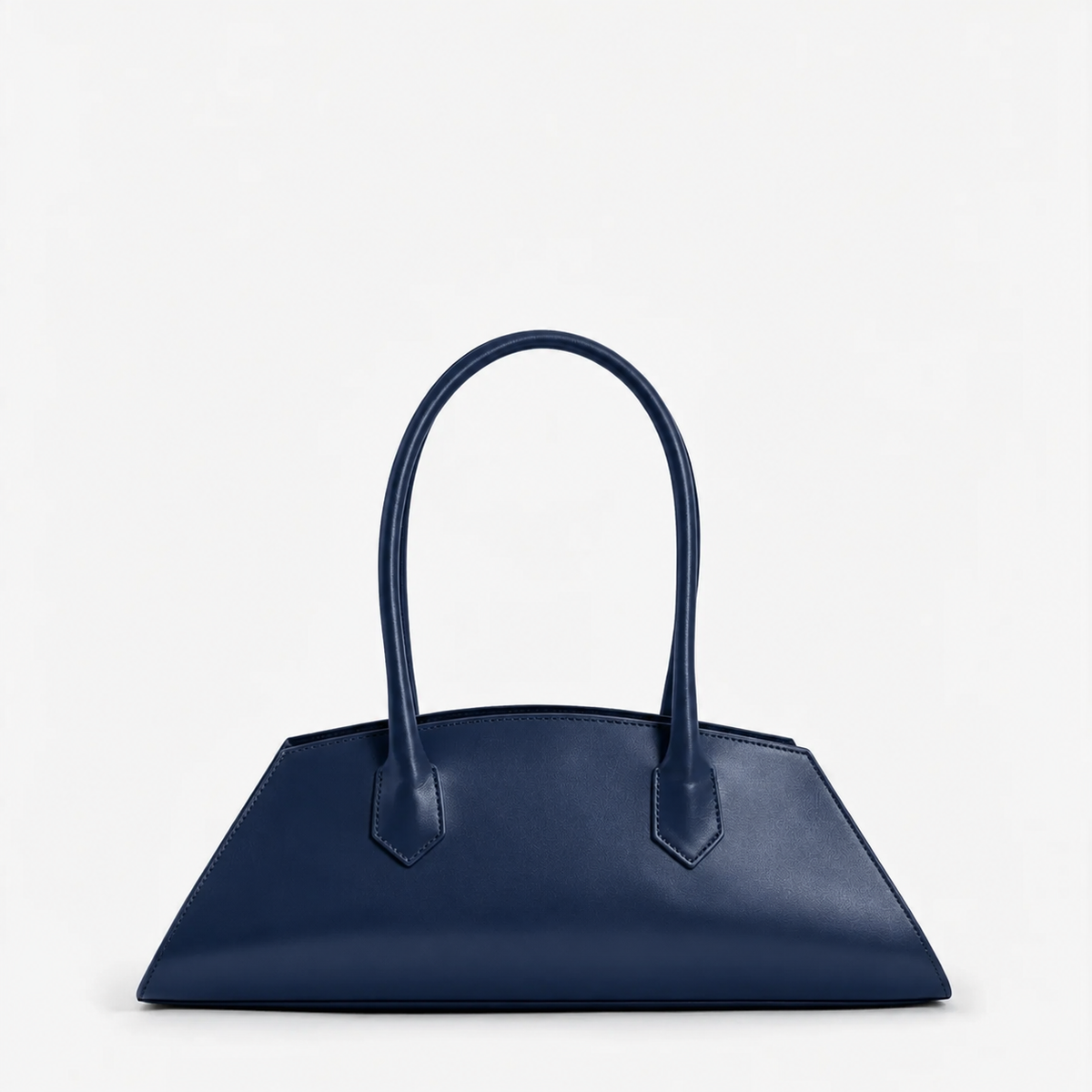 Italian Leather Baguette Bag