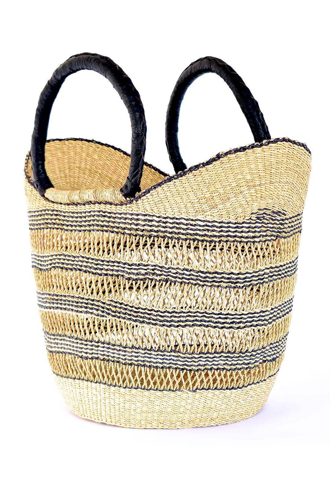Tote | Veta Vera Weave | Pinstripe Lace