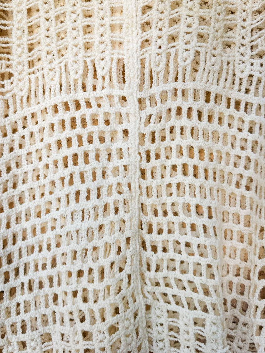 Cotton Crochet Tank Top
