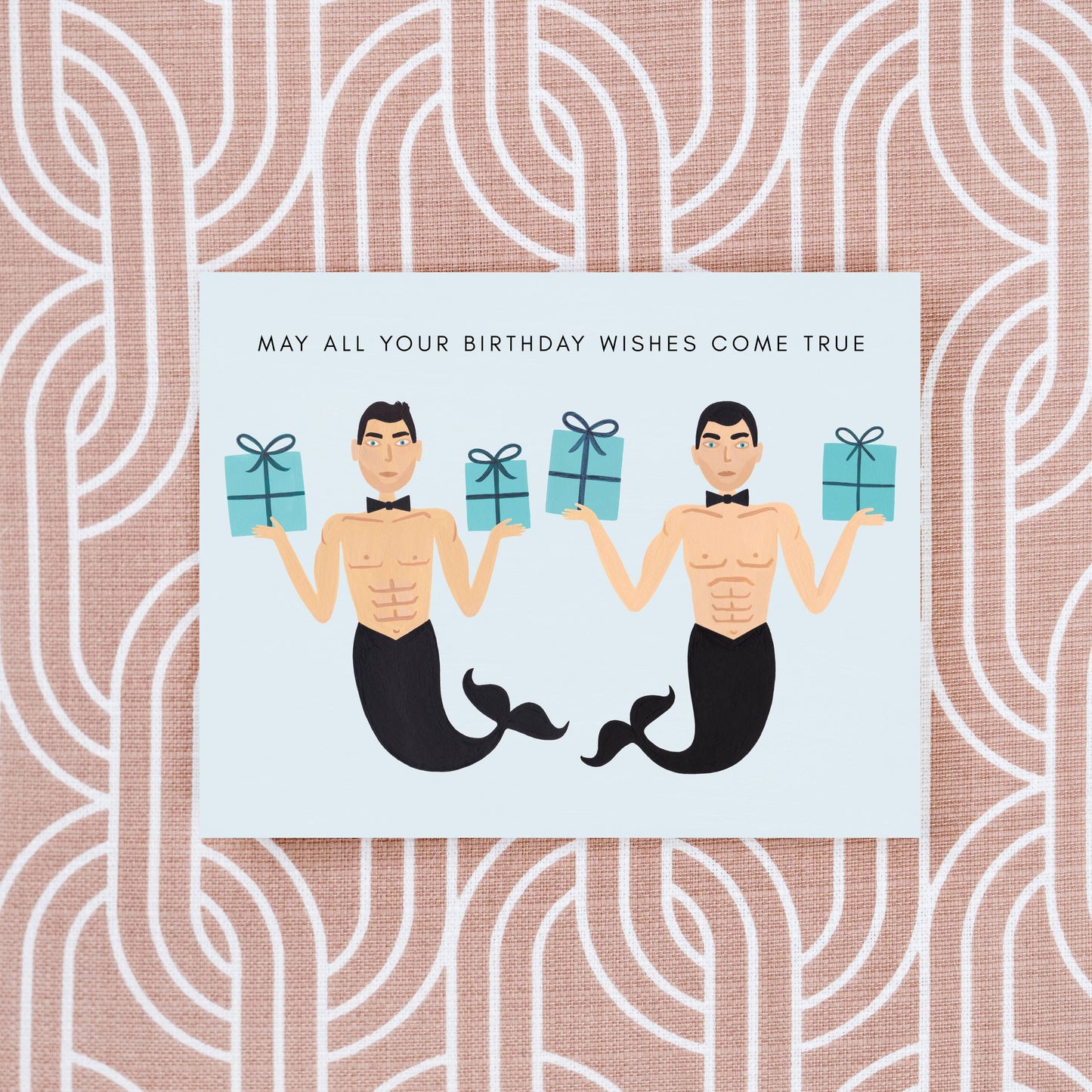 Greeting Card | Mermen Birthday Wishes