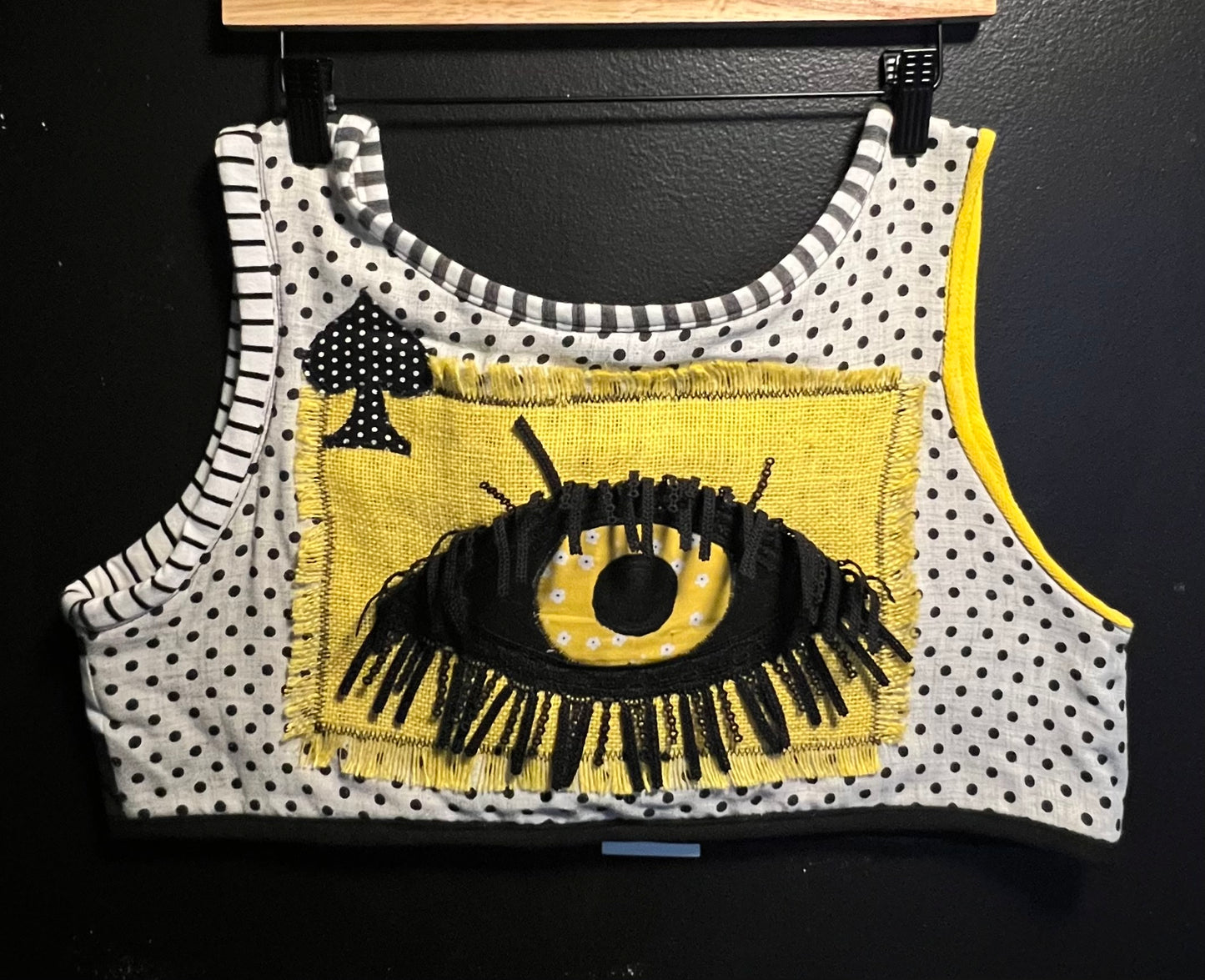 Handmade Patchwork Vest | Eye
