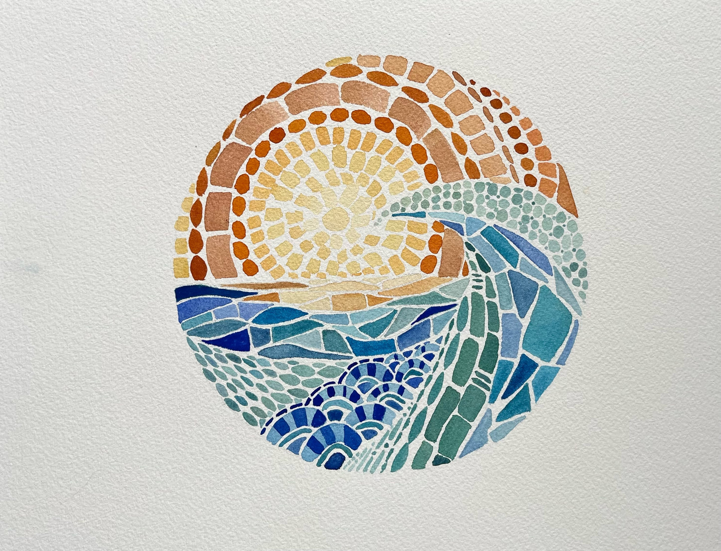 Watercolor Print by Kelly Duane