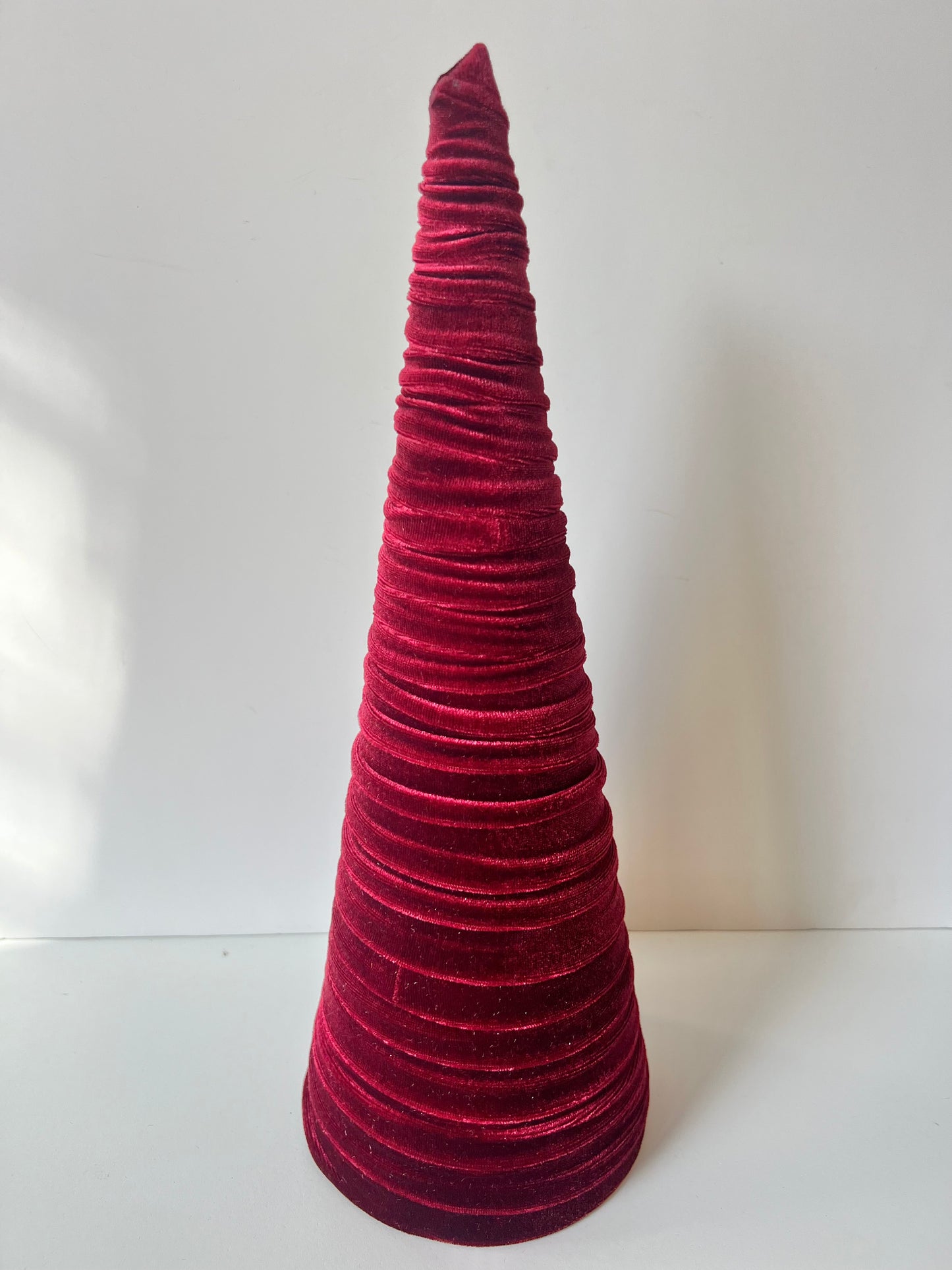 Velvet Trees | Burgundy