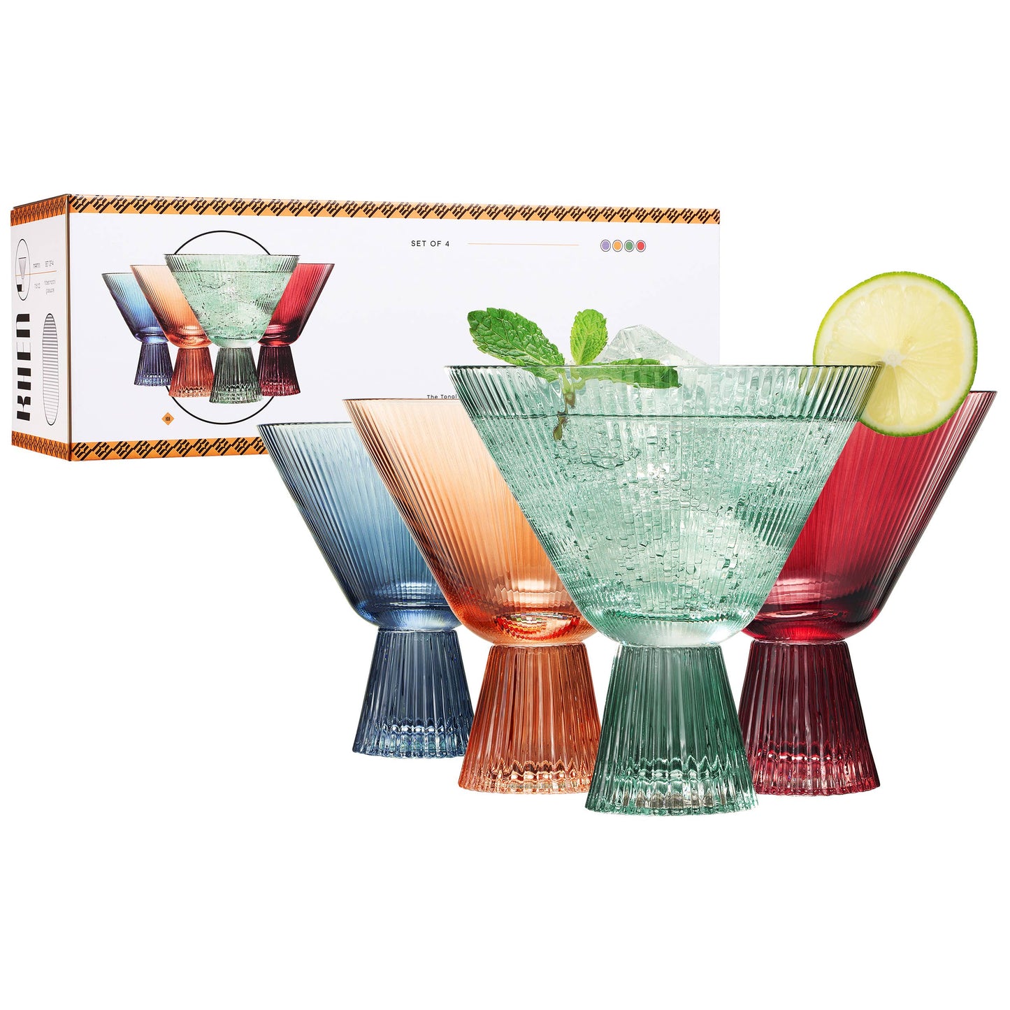Martini Glasses | Set of 4