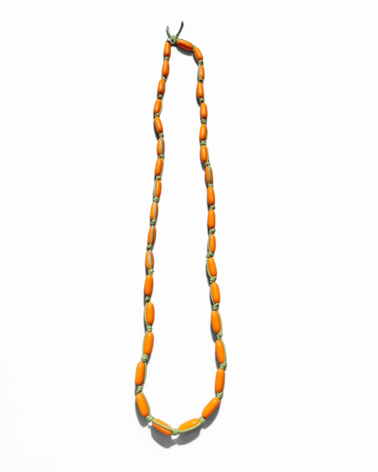 Color Pop Bead Necklace | Mini Aperol Spritz
