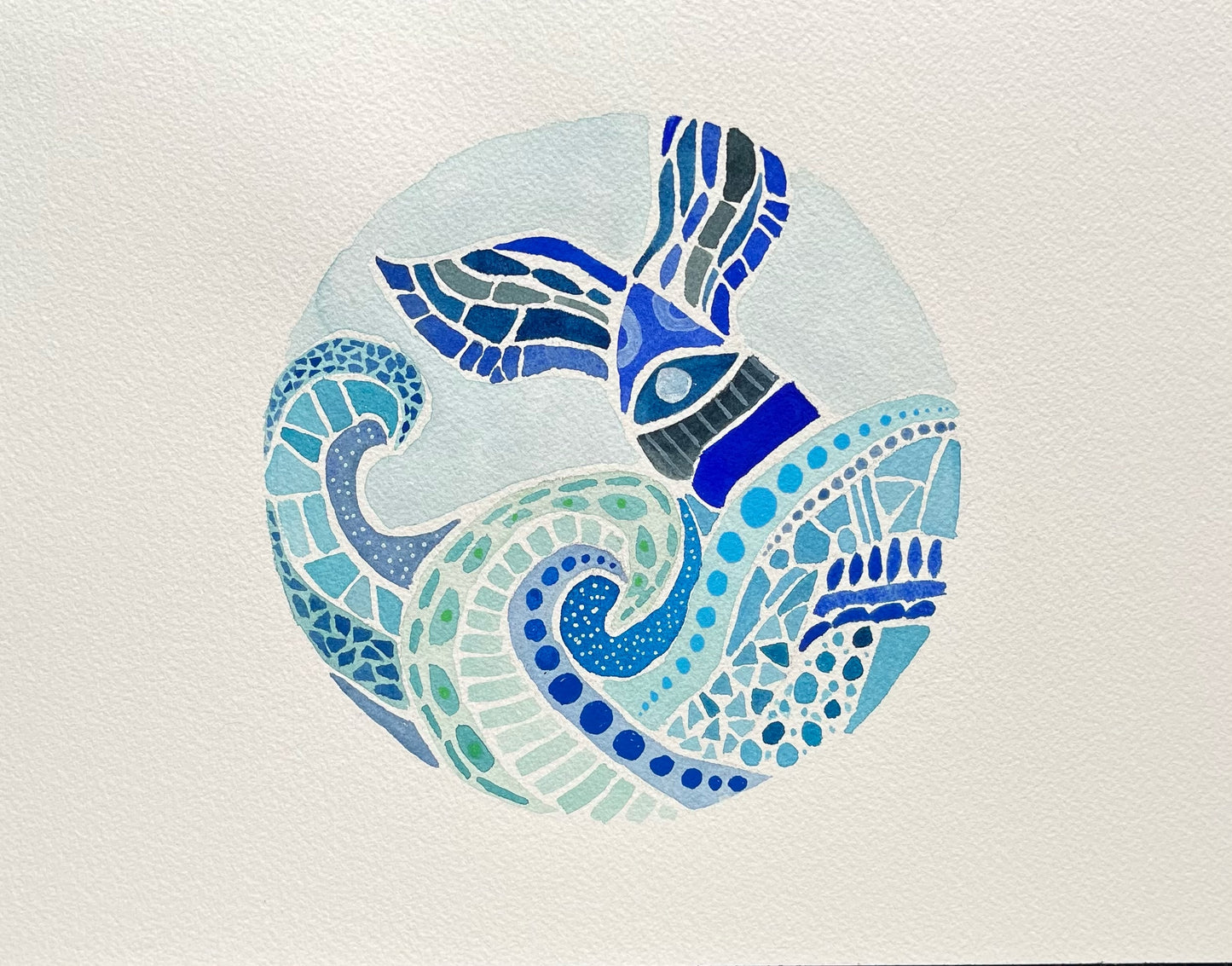 Watercolor Print by Kelly Duane