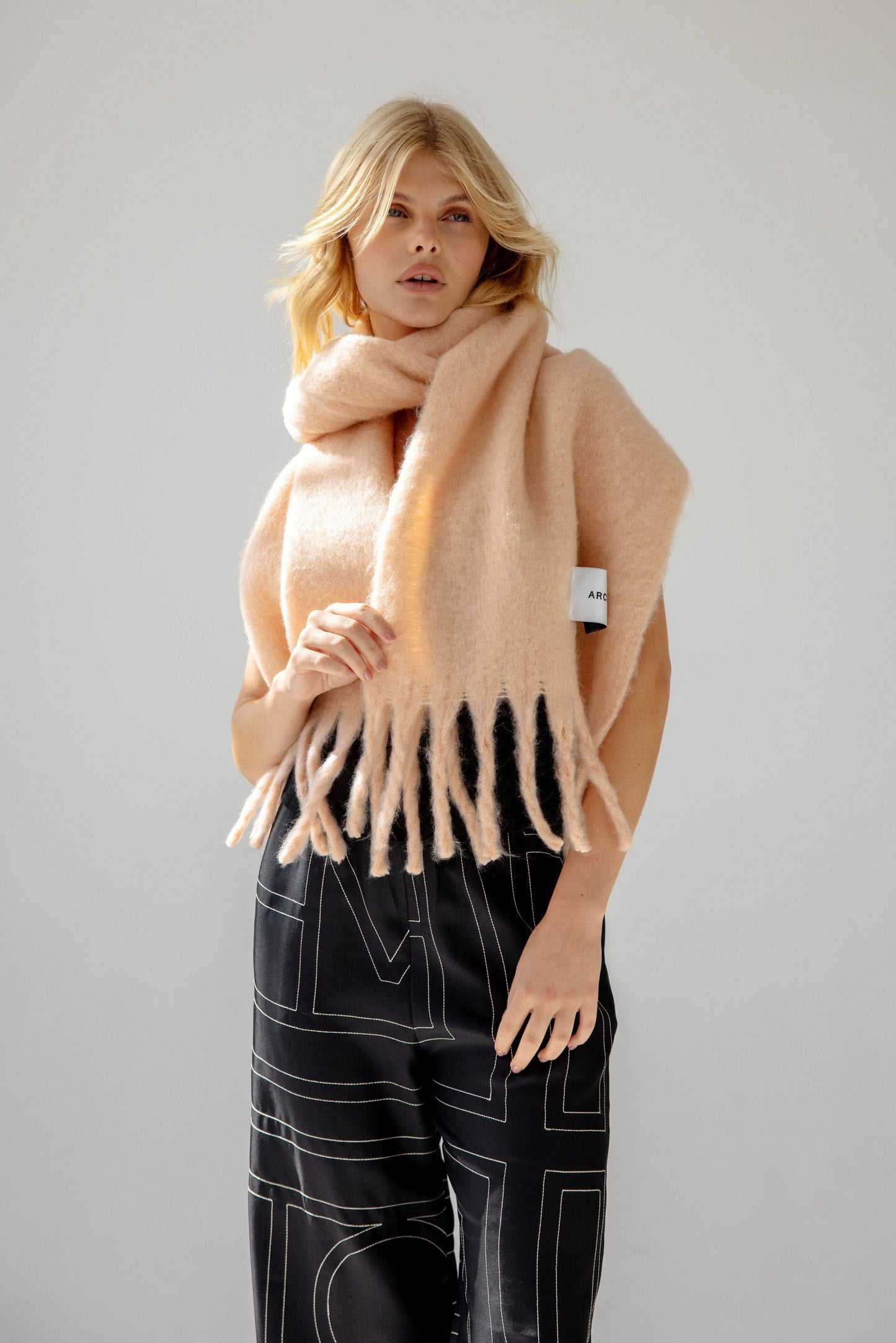 Scarf | Pink Clay