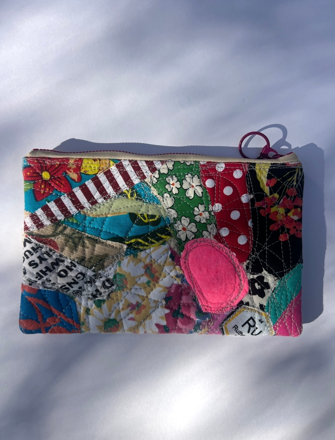 Handmade Zippered Pouch