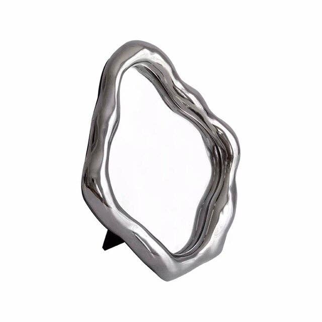 Puddle Mirror | Ivory