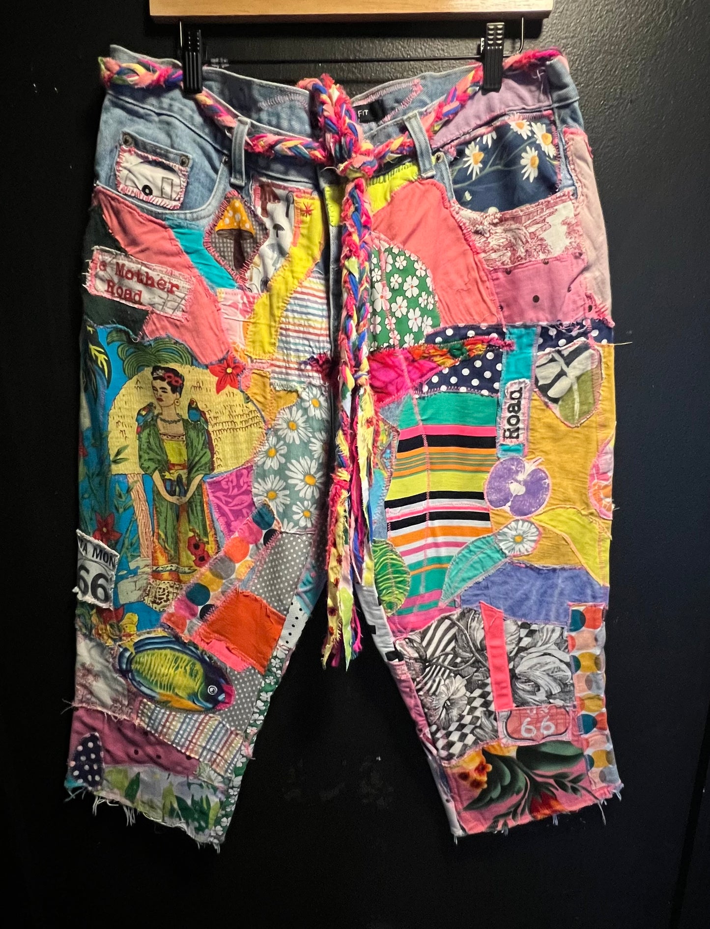 Handmadr Patchwork Jeans | Frida