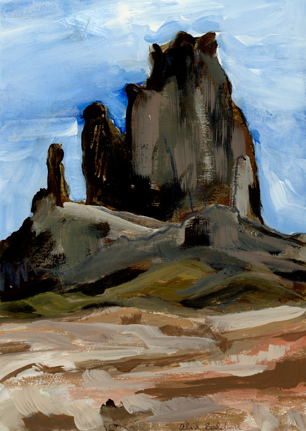 The Rock Print | 9x12