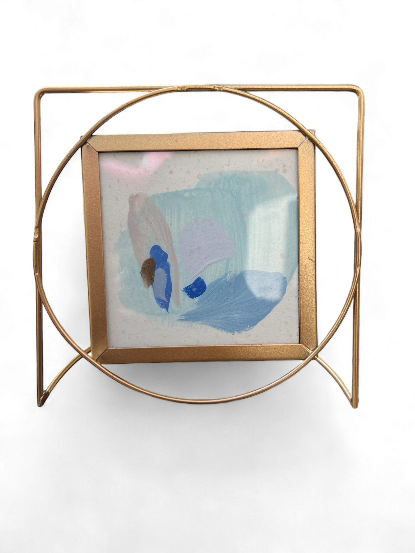 Art | Blue Petal (4x4 + frame)