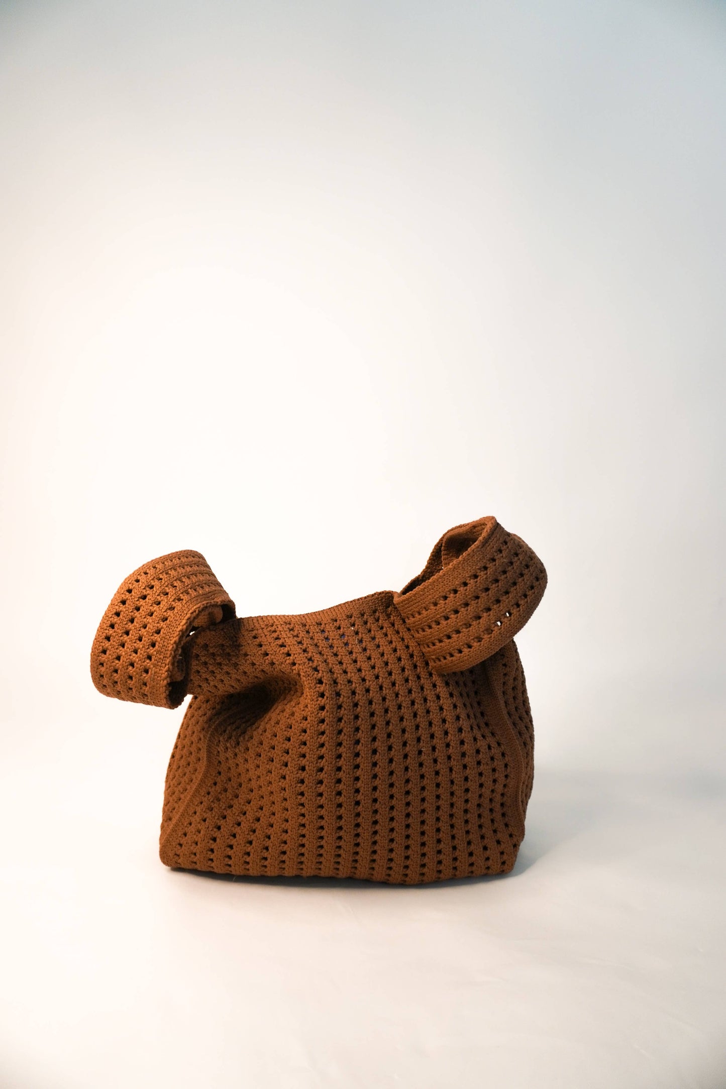 Handbag | Brown Crochet | Medium