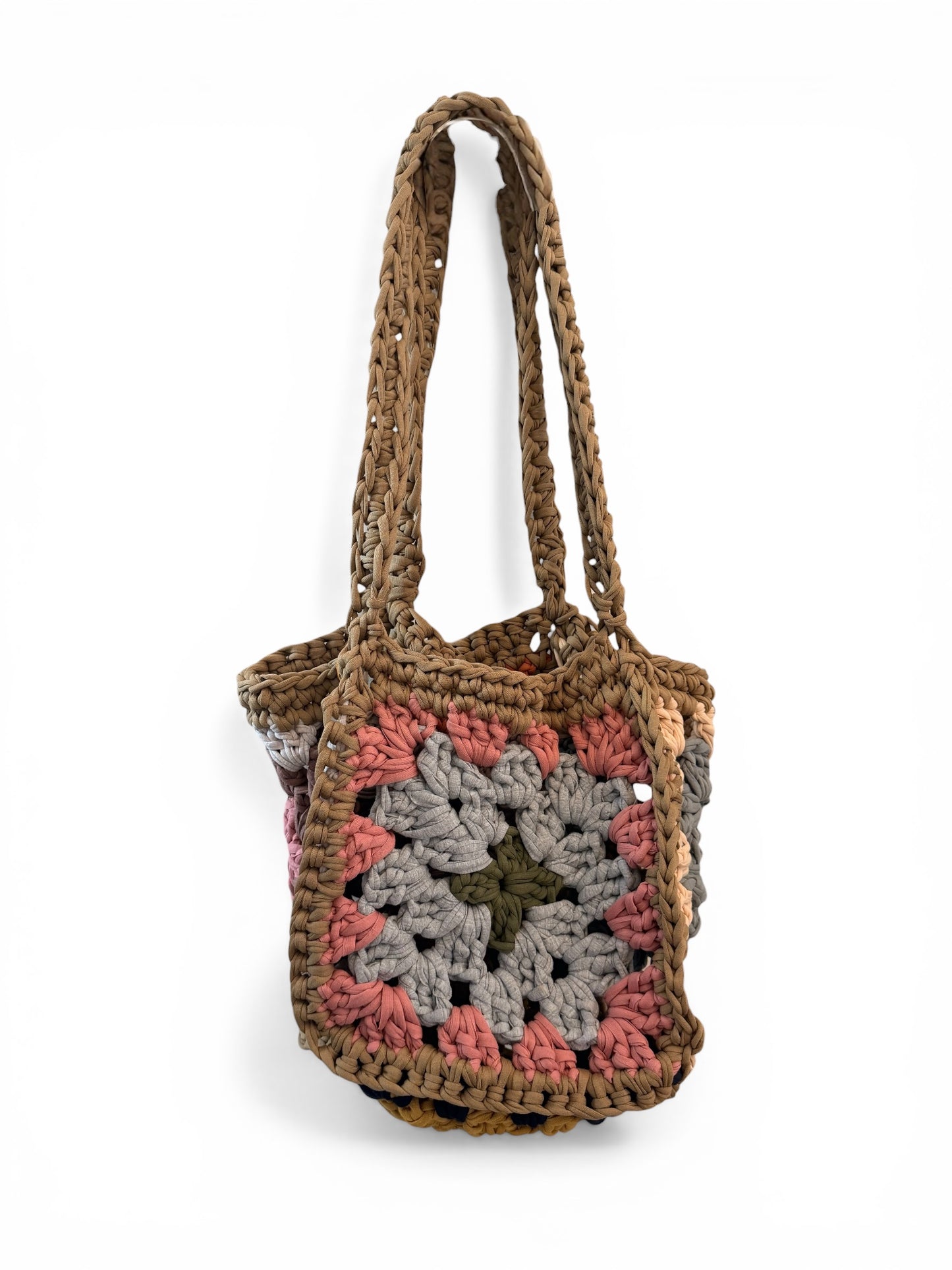 Handmade Granny Square Tote