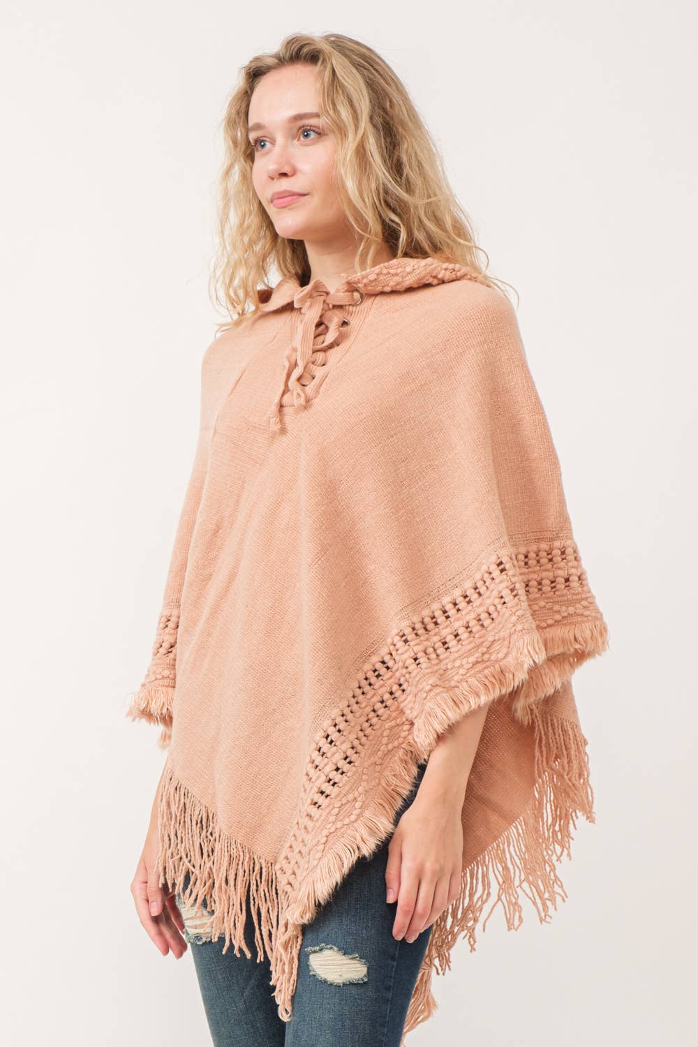 Poncho | Cream