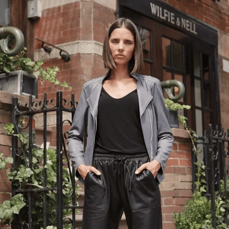 Liquid Leather ™ Signature Jacket: Black / XS