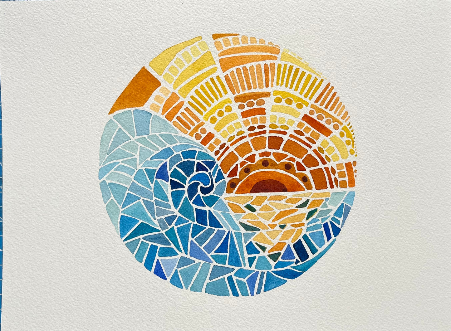 Watercolor Print by Kelly Duane