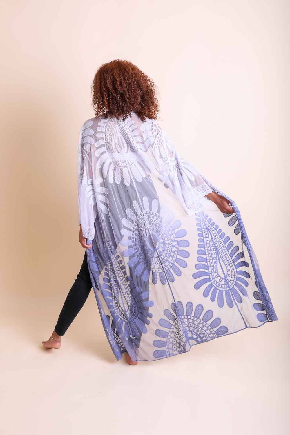 Ombre Lace Kimono | Ochre