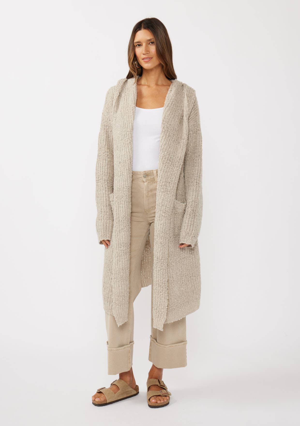 Hooded Sweater | Light Grey