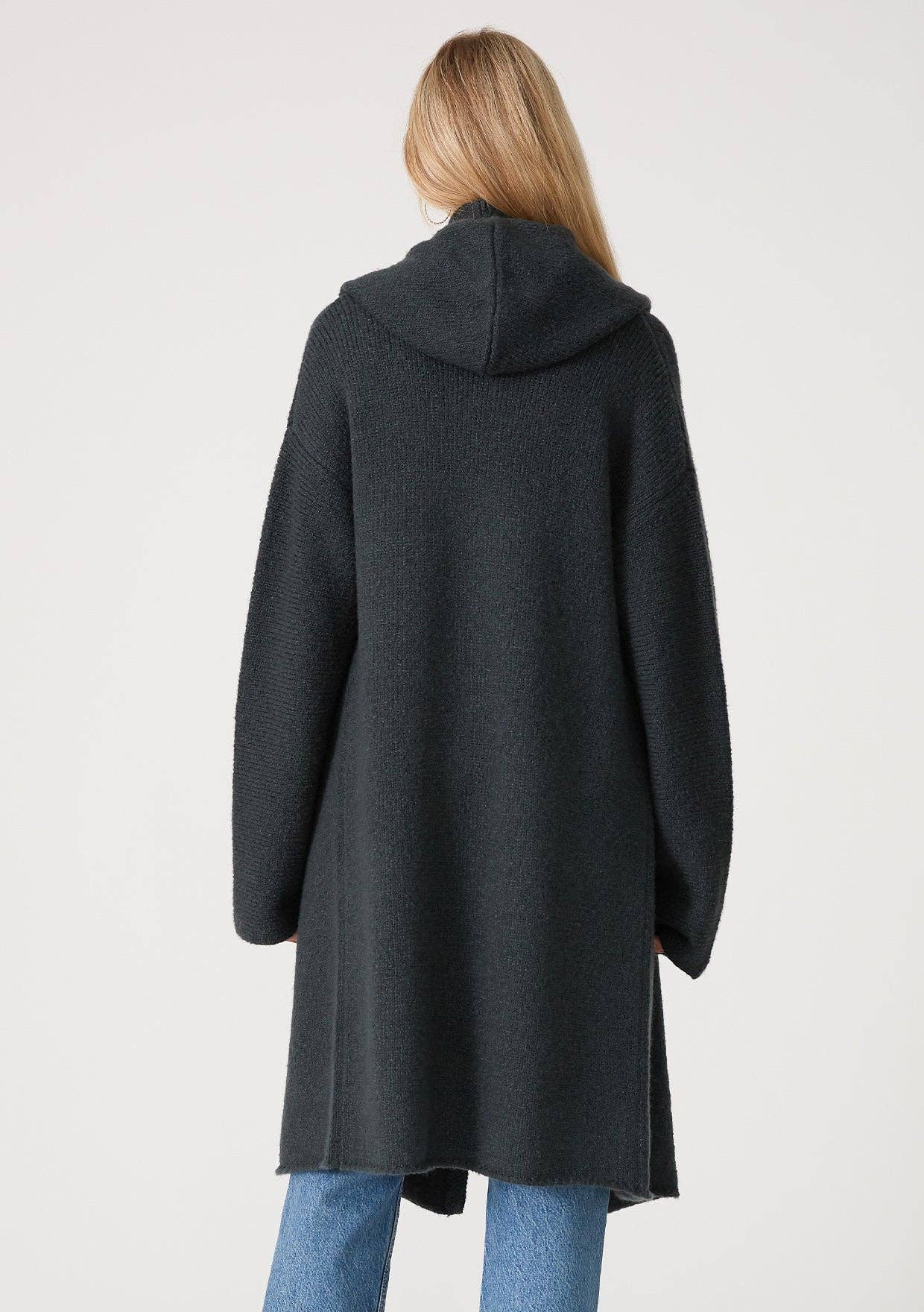 Oversized Hooded Cardigan |
Camel