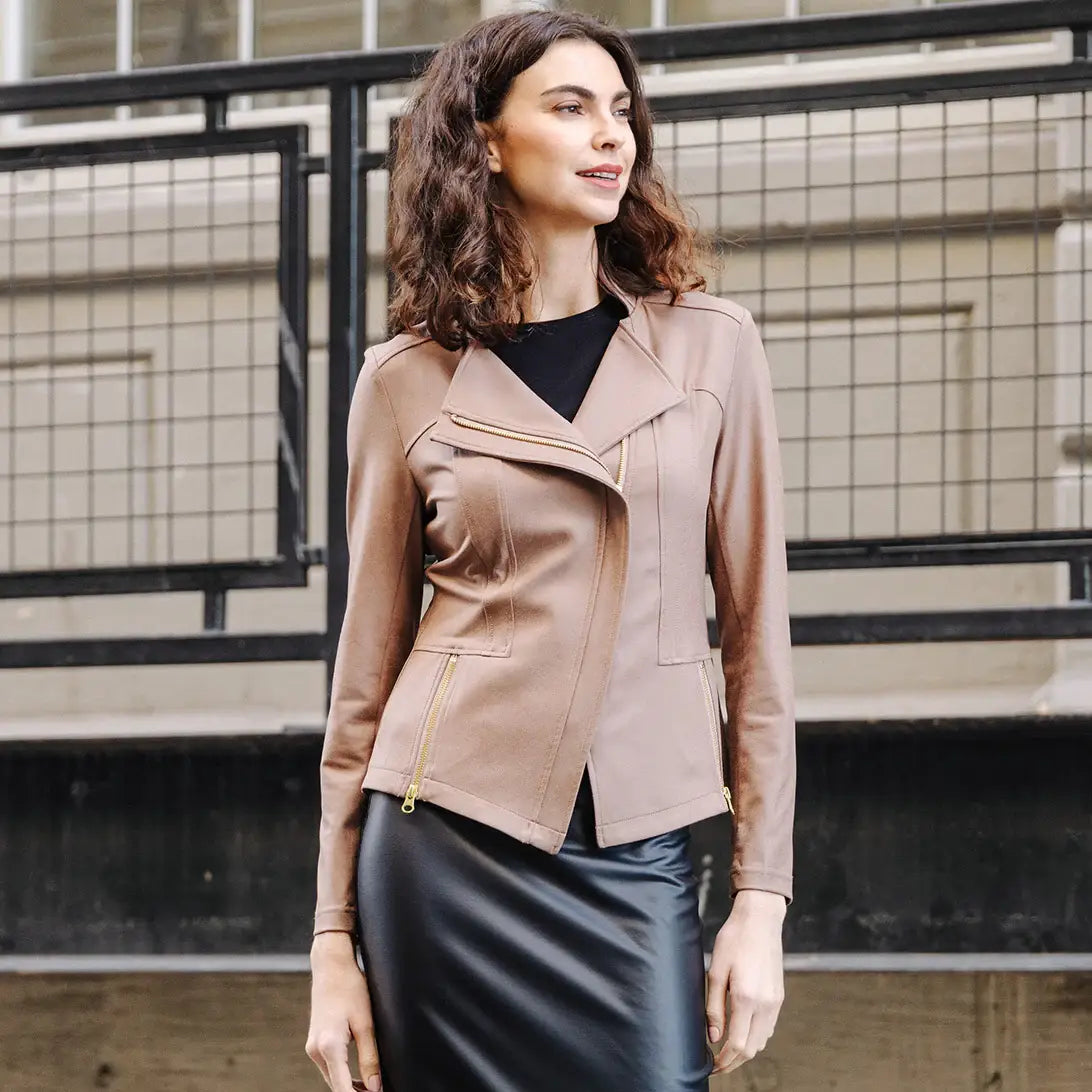 Liquid Leather ™ Signature Jacket: Black / XS