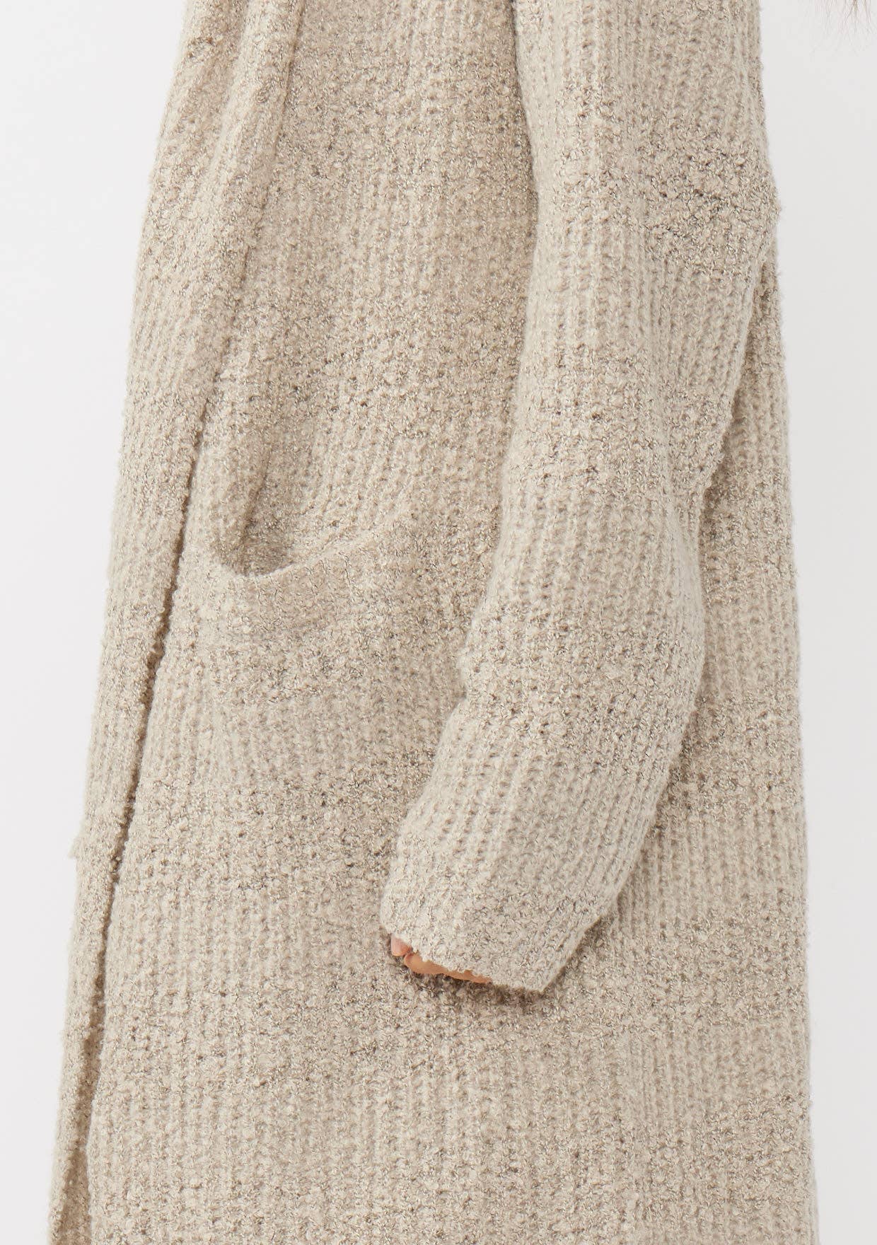 Hooded Sweater | Light Grey