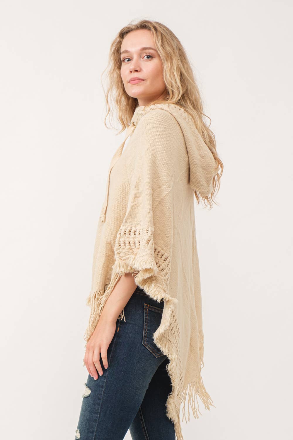 Poncho | Cream