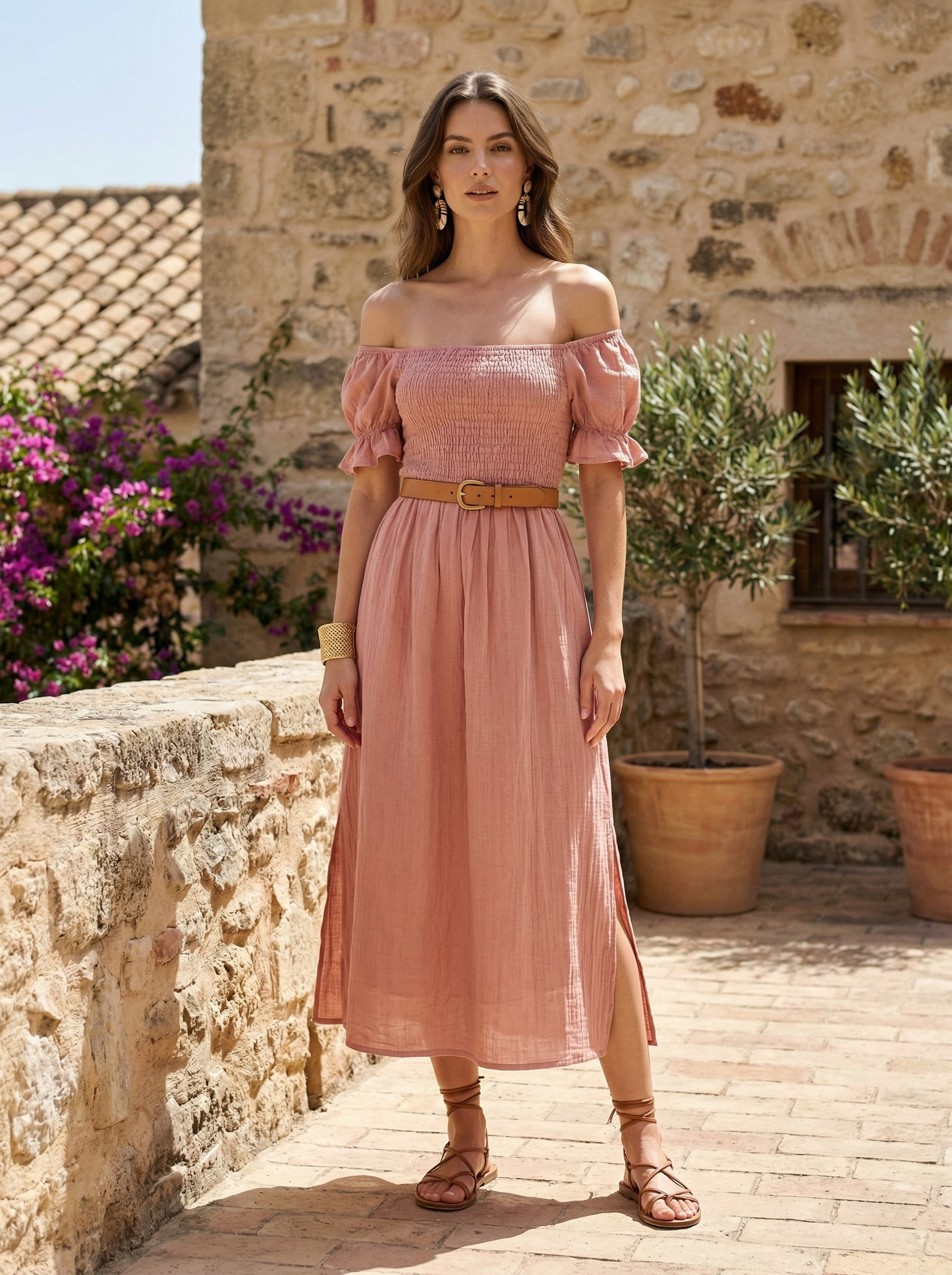 Reversible Long Maxi Dress | 100% Cotton | One Size