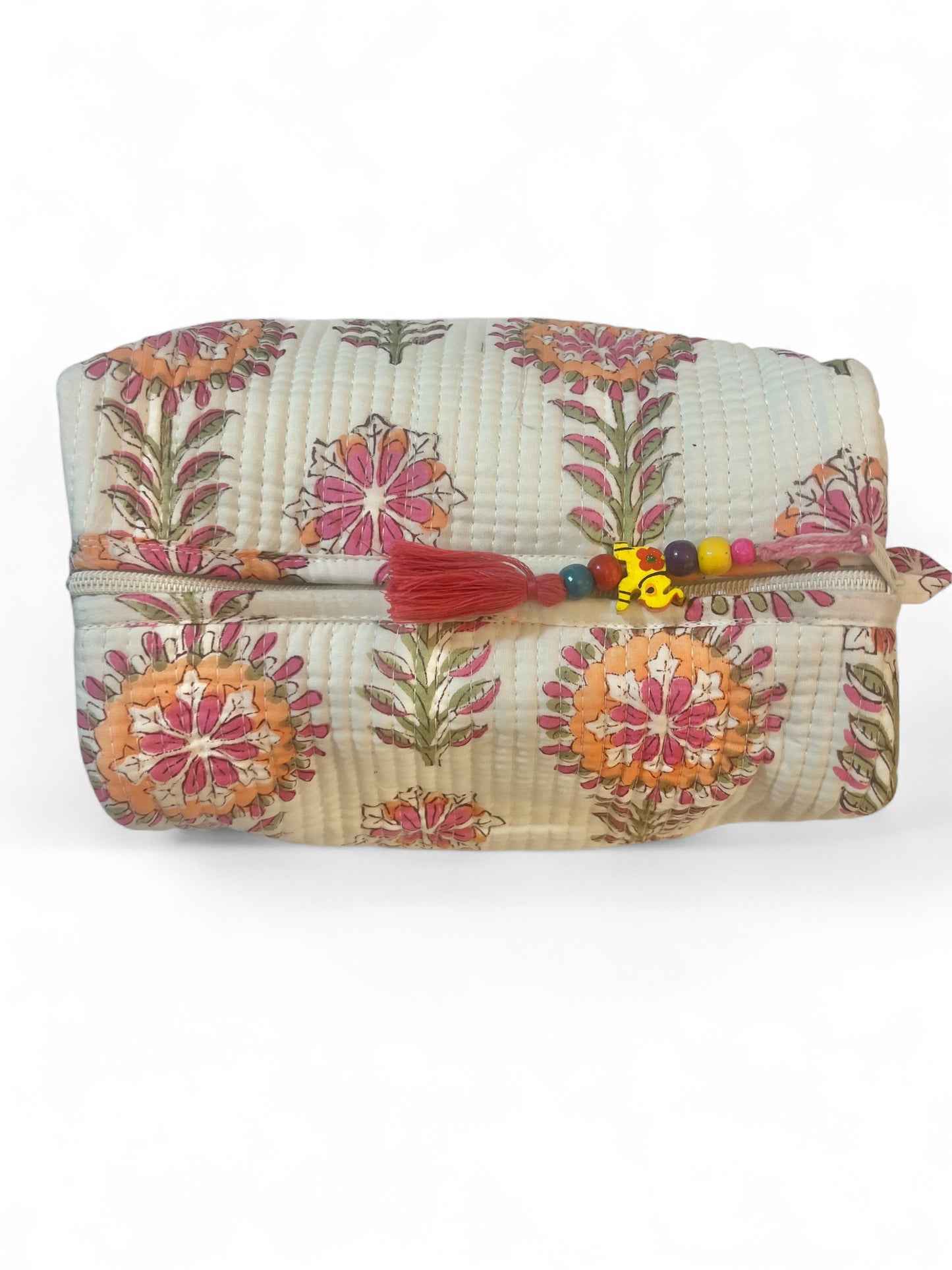 Cotton Cosmetic Bag