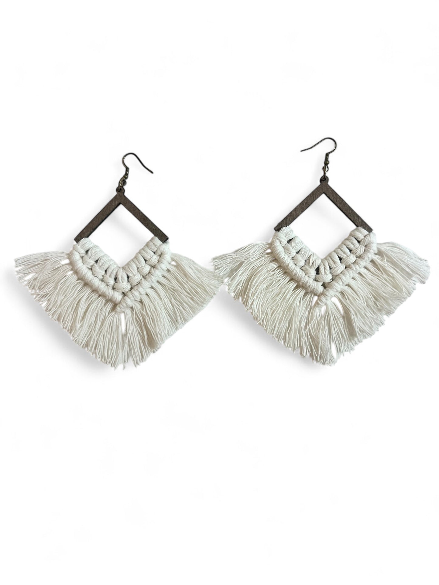 Earrings | Diamond Fringe | Natural