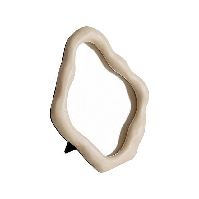 Puddle Mirror | Ivory